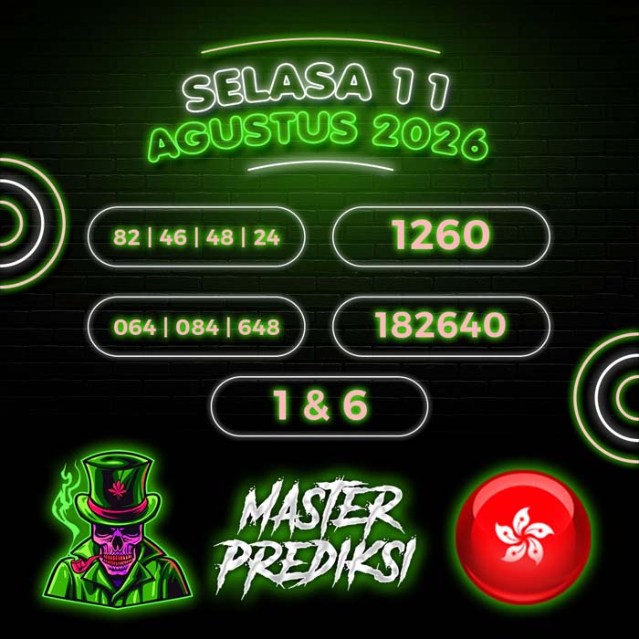 master prediksi HONGKONG 11-Aug-2026