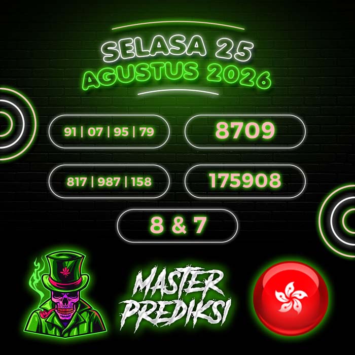 master prediksi HONGKONG 25-Aug-2026