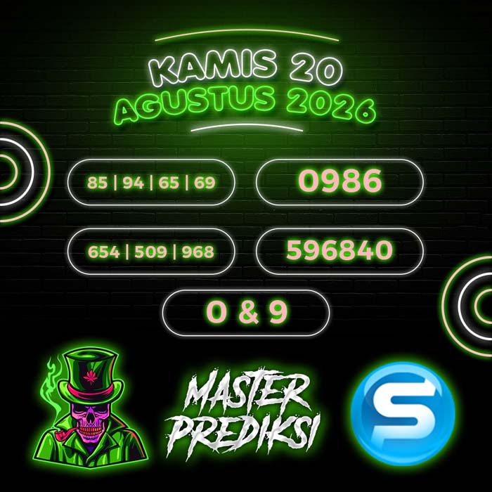 master prediksi SINGAPORE 20-Aug-2026