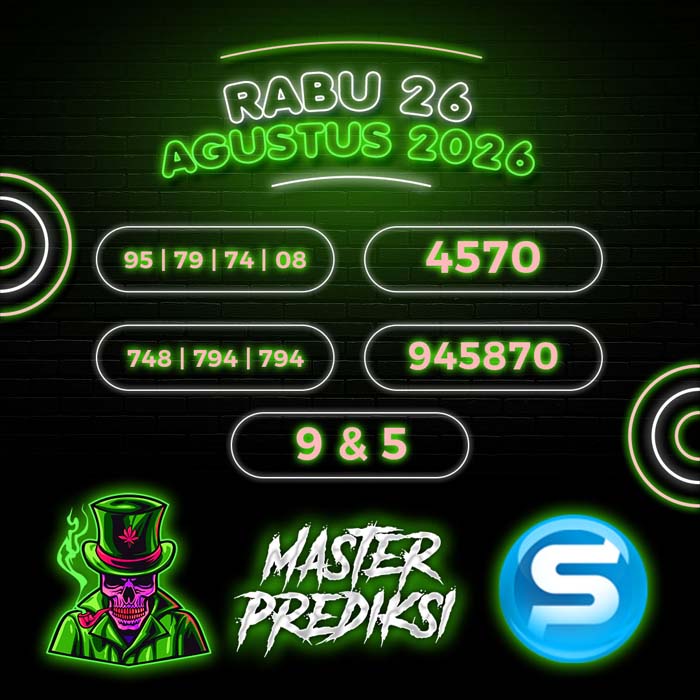 master prediksi SINGAPORE 26-Aug-2026